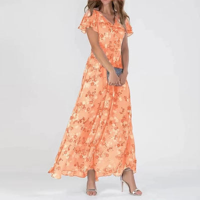 Katarzyna - Glamorous Dress Covering the Stomach