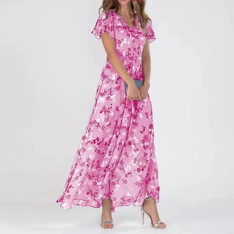 Katarzyna - Glamorous Dress Covering the Stomach