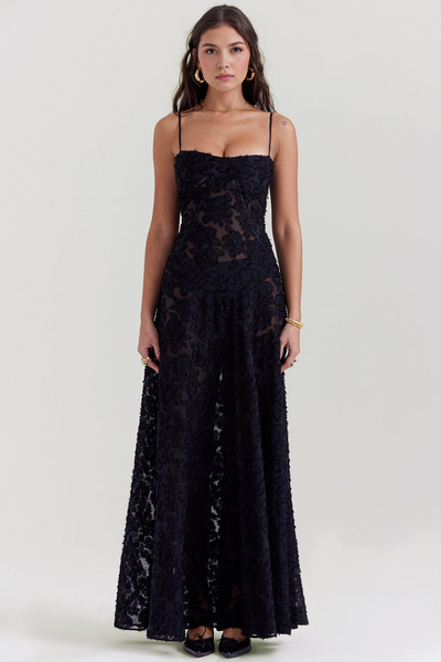 Maphie | Long Floral Dress