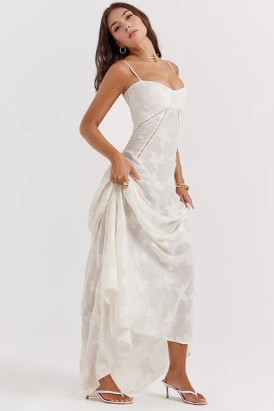 Maphie | Long Floral Dress