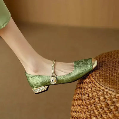 Cecilia™ | Pearl Charm Mary Janes