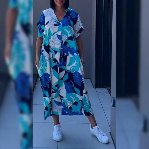 Ludmiła™ - Elegant Floral Dress
