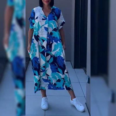 Ludmiła™ - Elegant Floral Dress