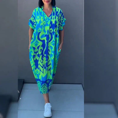 Ludmiła™ - Elegant Floral Dress