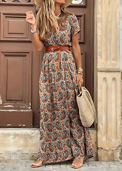 Sybella | Airy boho maxi dress