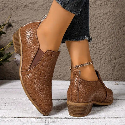 Alexandra - Orthopaedic Leather Heels | Premium Edition