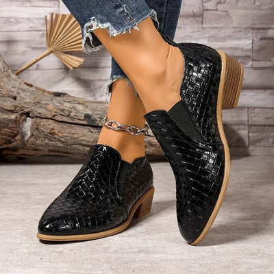 Alexandra - Orthopaedic Leather Heels | Premium Edition
