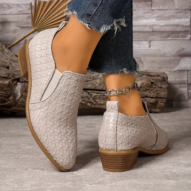 Alexandra - Orthopaedic Leather Heels | Premium Edition