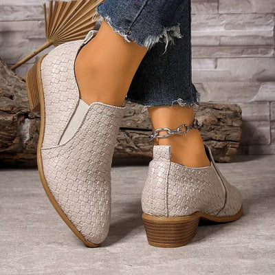 Alexandra - Orthopaedic Leather Heels | Premium Edition