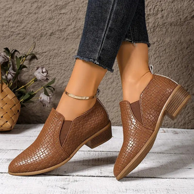 Alexandra - Orthopaedic Leather Heels | Premium Edition