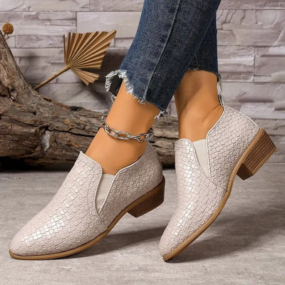 Alexandra - Orthopaedic Leather Heels | Premium Edition