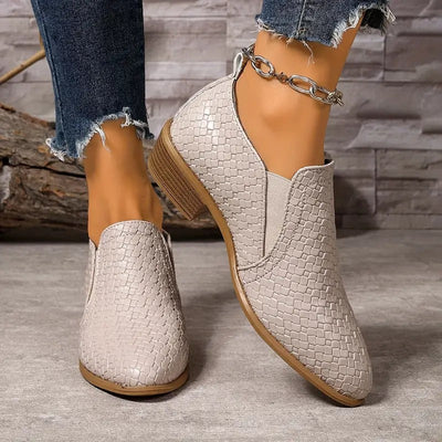 Alexandra - Orthopaedic Leather Heels | Premium Edition