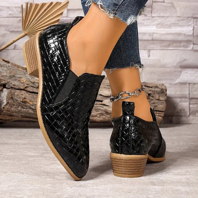 Alexandra - Orthopaedic Leather Heels | Premium Edition
