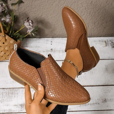 Alexandra - Orthopaedic Leather Heels | Premium Edition