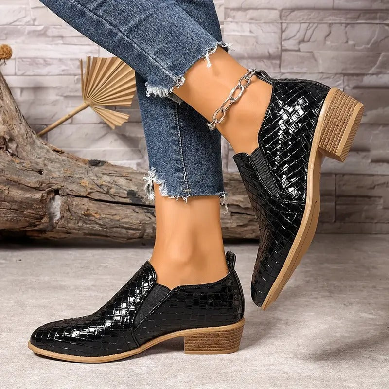 Alexandra - Orthopaedic Leather Heels | Premium Edition
