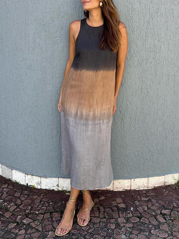 Mira™ | Elegant Dress with a Smooth Colour Transition