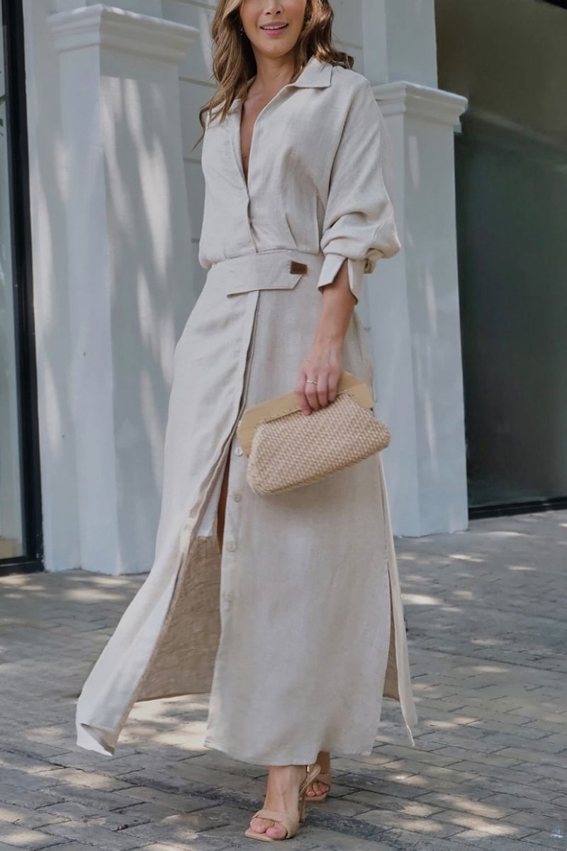 Jeanette | Maxi Dress with V-Neck