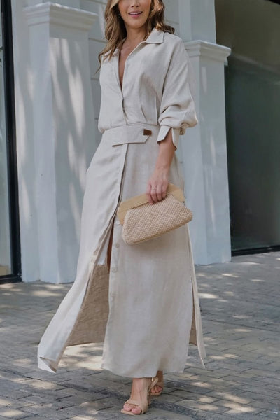Jeanette | Maxi Dress with V-Neck