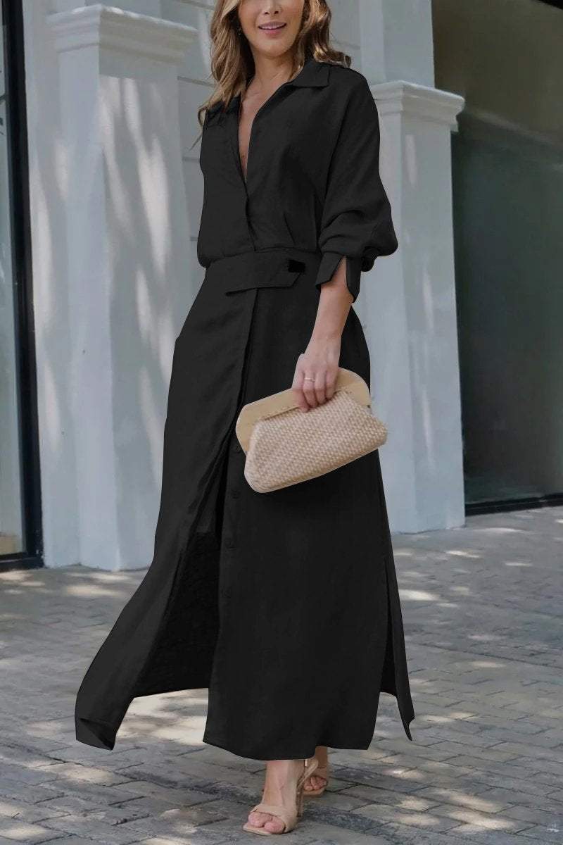 Jeanette | Maxi Dress with V-Neck