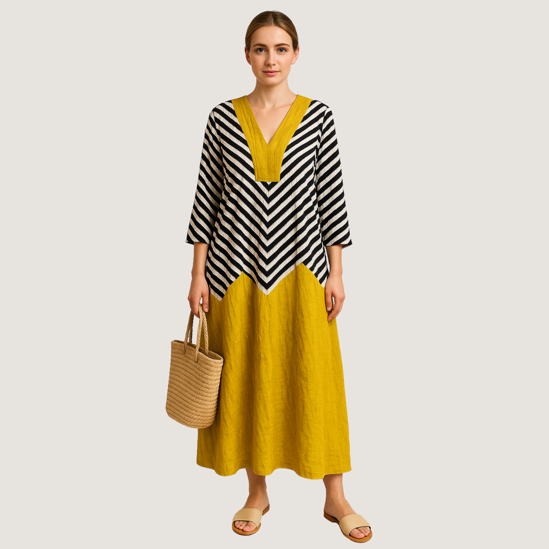 Julia™ | Elegant Geometric Dress