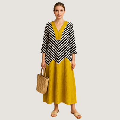 Julia™ | Elegant Geometric Dress