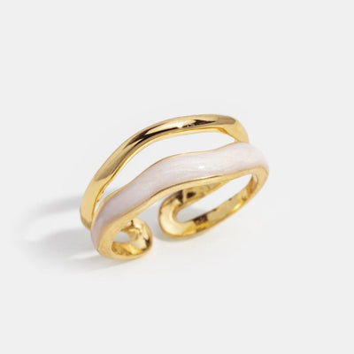 Golden Sahara Layered Ring