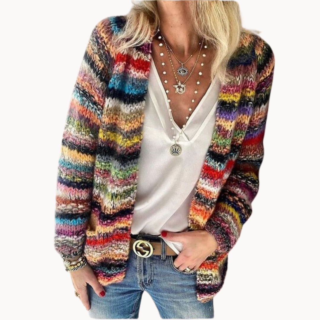 Luna | Striped Cardigan