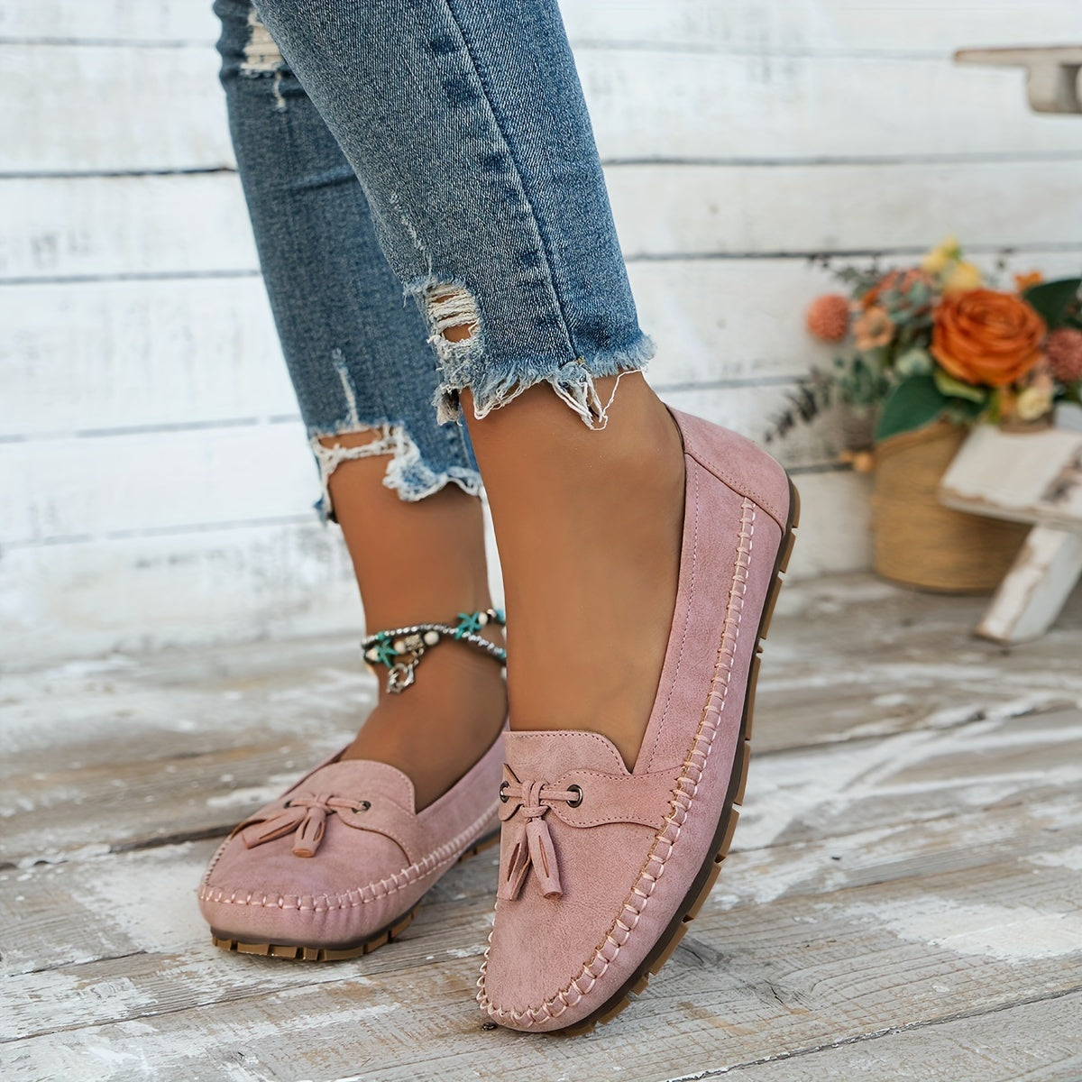 Nadine | Classic Tassel Loafers