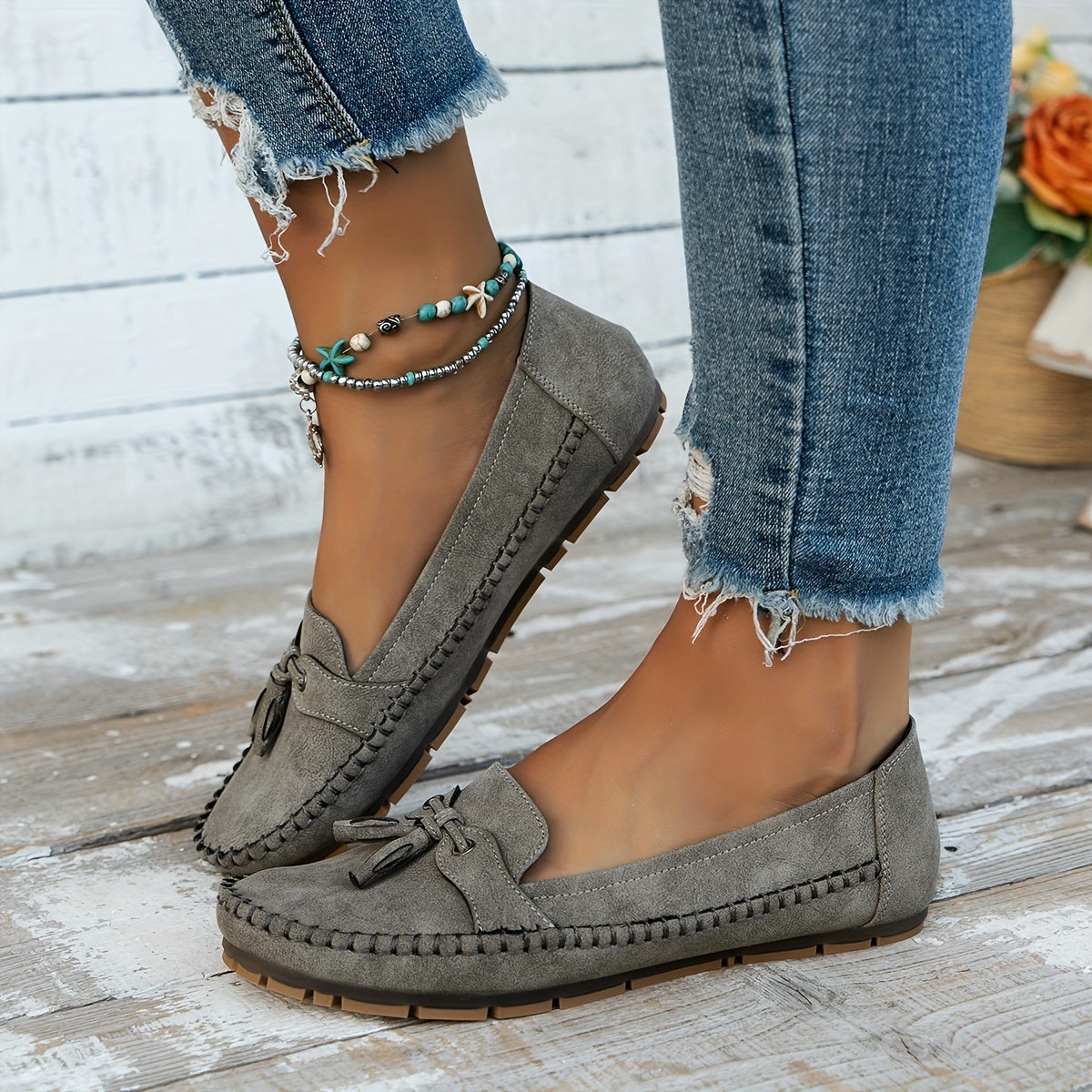 Nadine | Classic Tassel Loafers