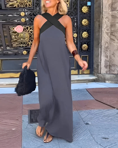 Delphine | Cross-Shaped Dress