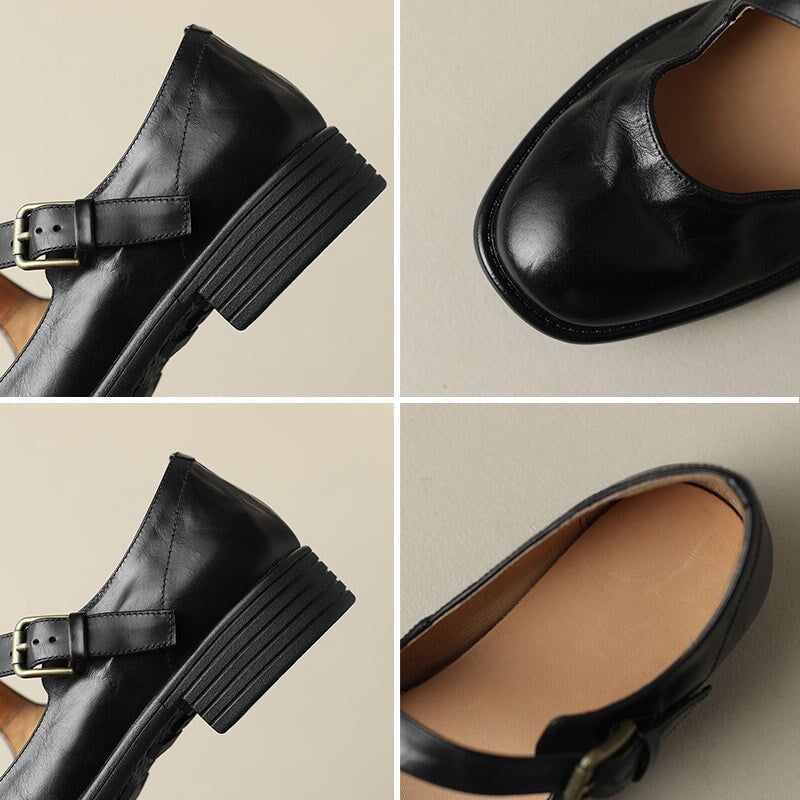 Anita™ | Handmade Soft Mary Jane Flats