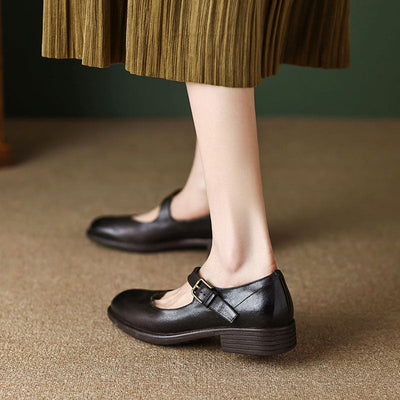 Anita™ | Handmade Soft Mary Jane Flats