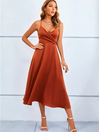 Mia™ | Luxury Maxi Dress in Silk without Straps