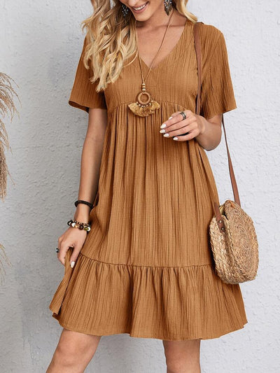 Enora | Elegant Dress Highlighting the Stomach