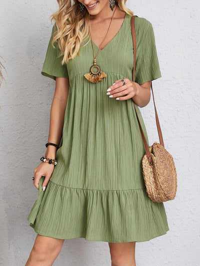 Enora | Elegant Dress Highlighting the Stomach
