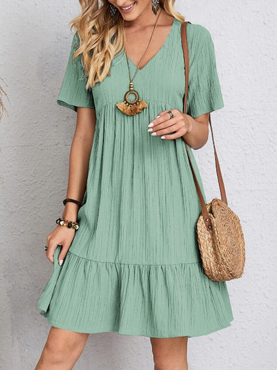 Enora | Elegant Dress Highlighting the Stomach