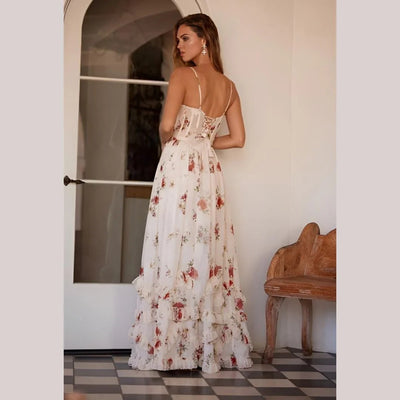 Sonja | Midi Dress in Floral Pattern